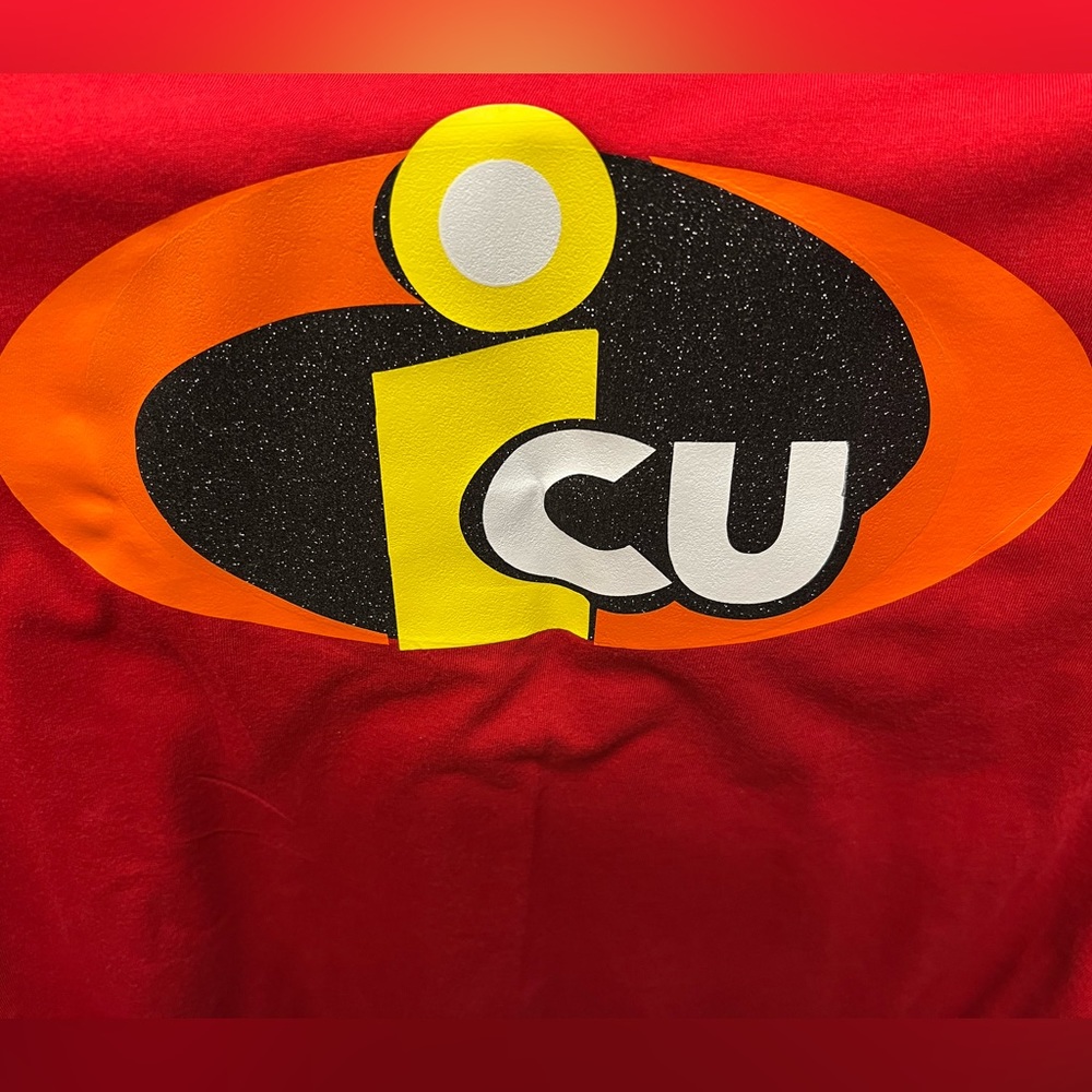 Custom made ICU "Incredibles" T-shirt's